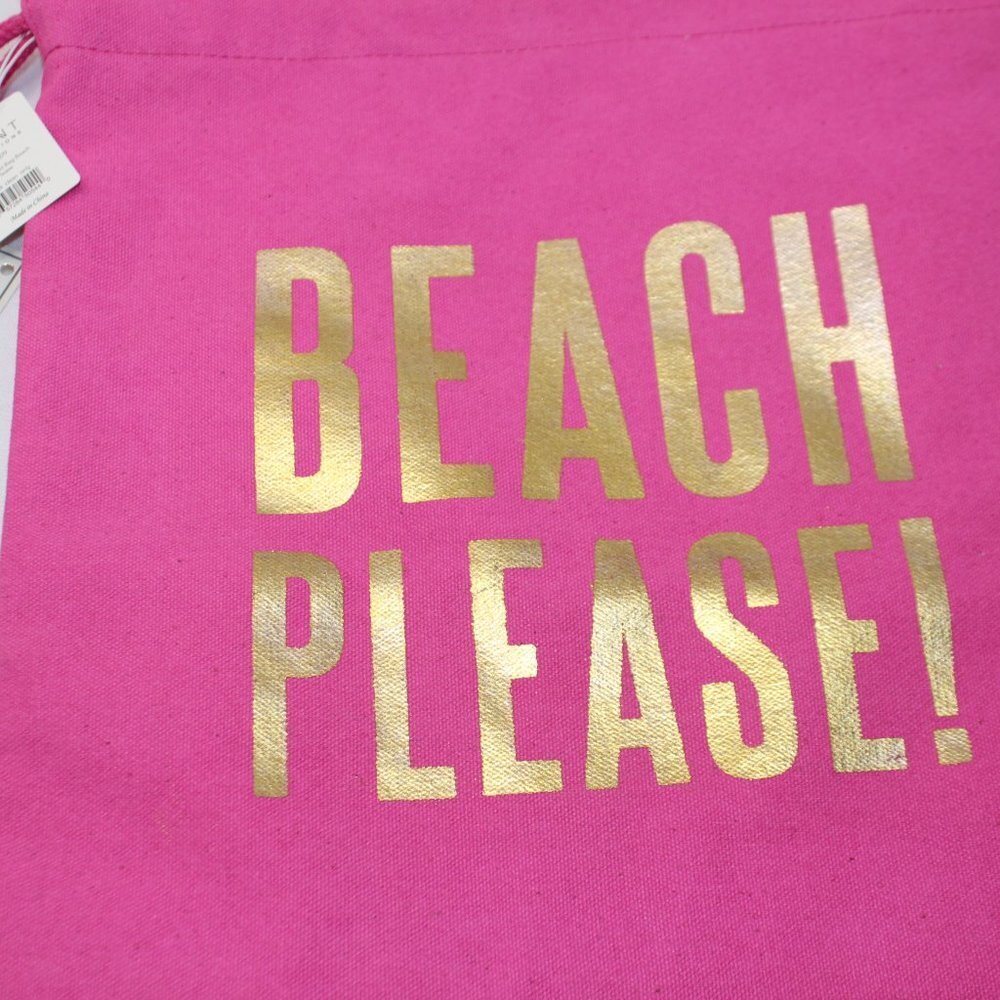 NWT Slant Collections Swimsuit Bag "Beach Please" - Picture 2 of 11